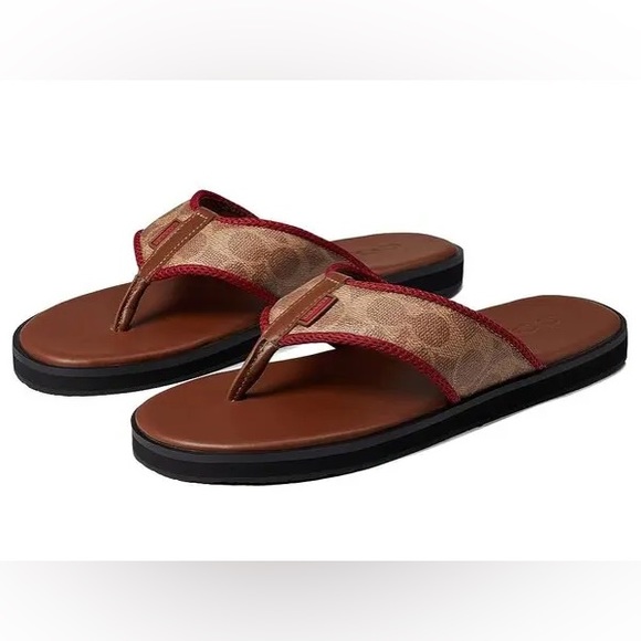 New Coach mens flip flop - Picture 1 of 10